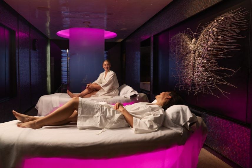 AWAY Spa at W Bangkok treatment space in Bangkok