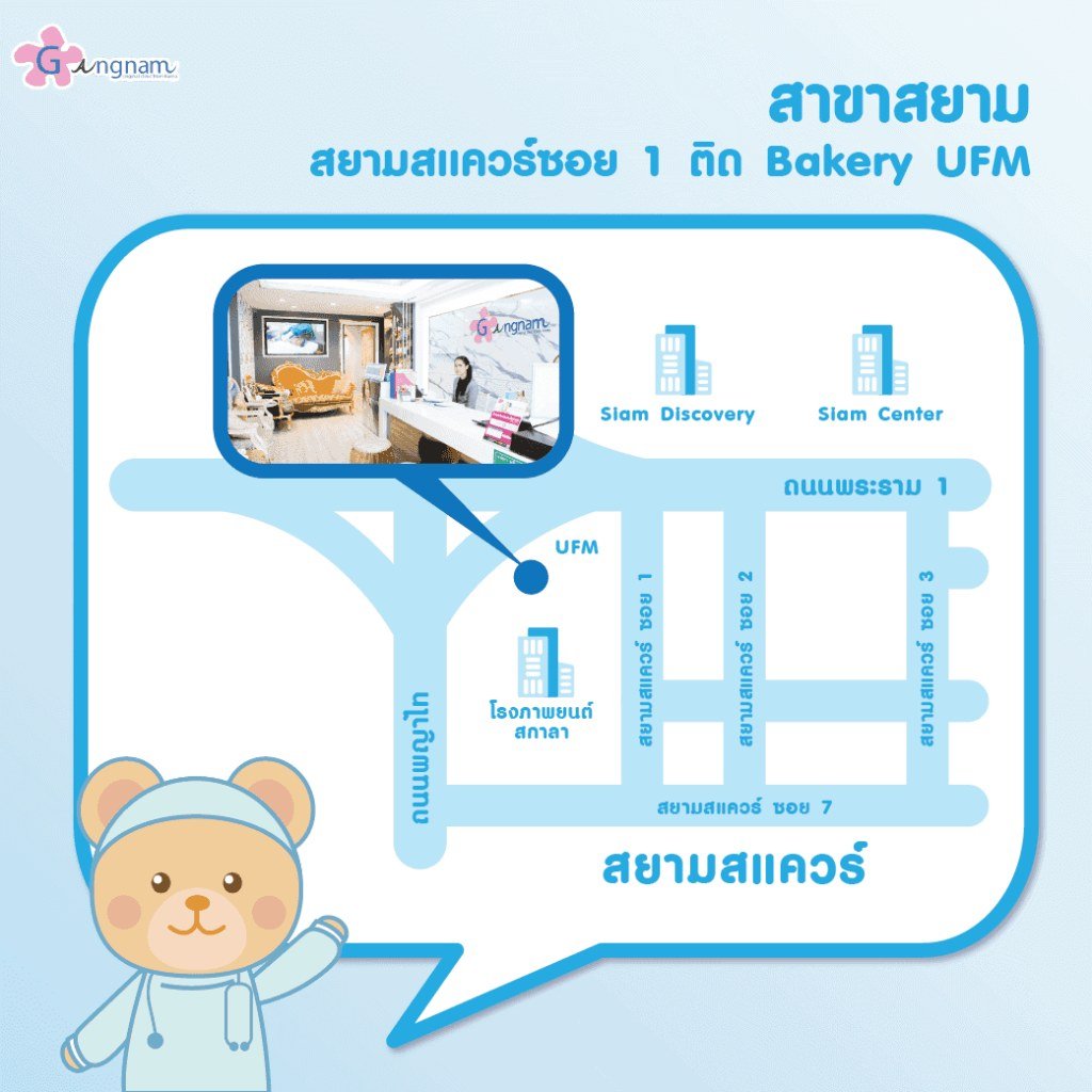 Gangnam Clinic Thailand facial treatment atmosphere