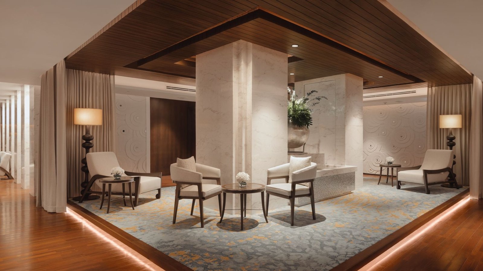 SPA InterContinental Bangkok facial treatment atmosphere